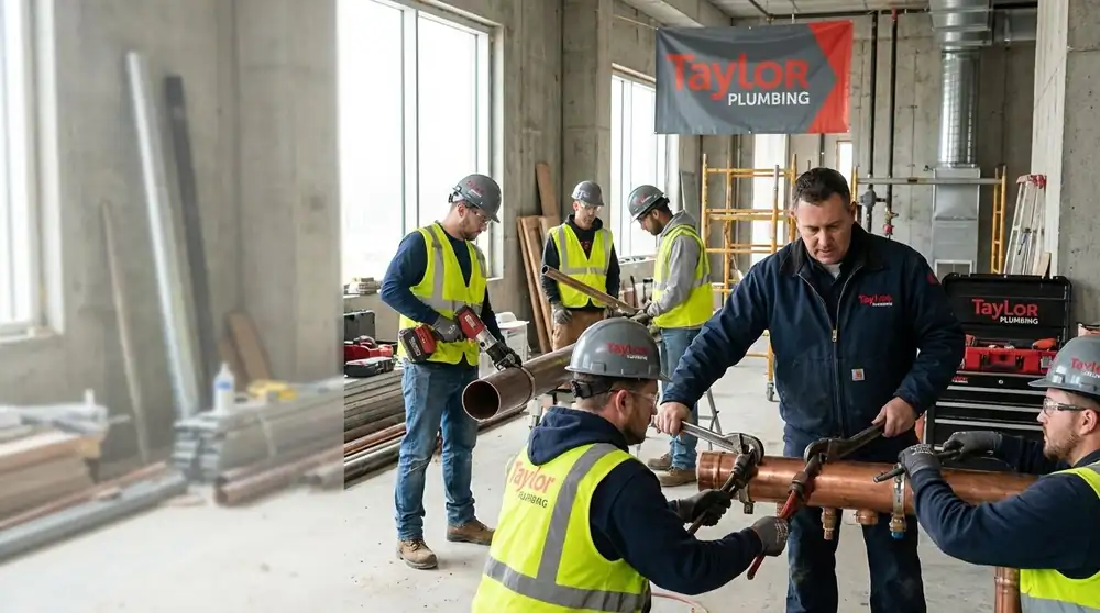 Tauranga plumber at work